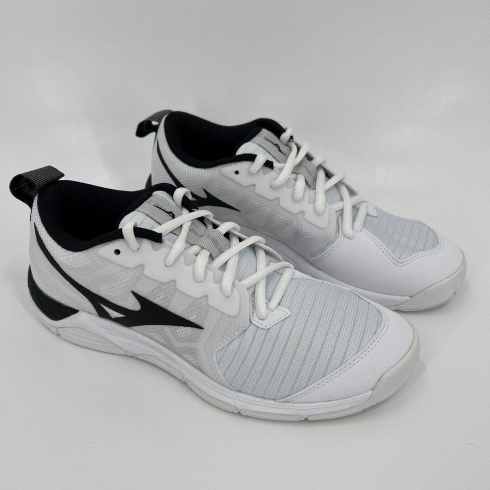 Mizuno Women’s Wave Super Sonic 2 Volleyball Shoes size 7 White Court